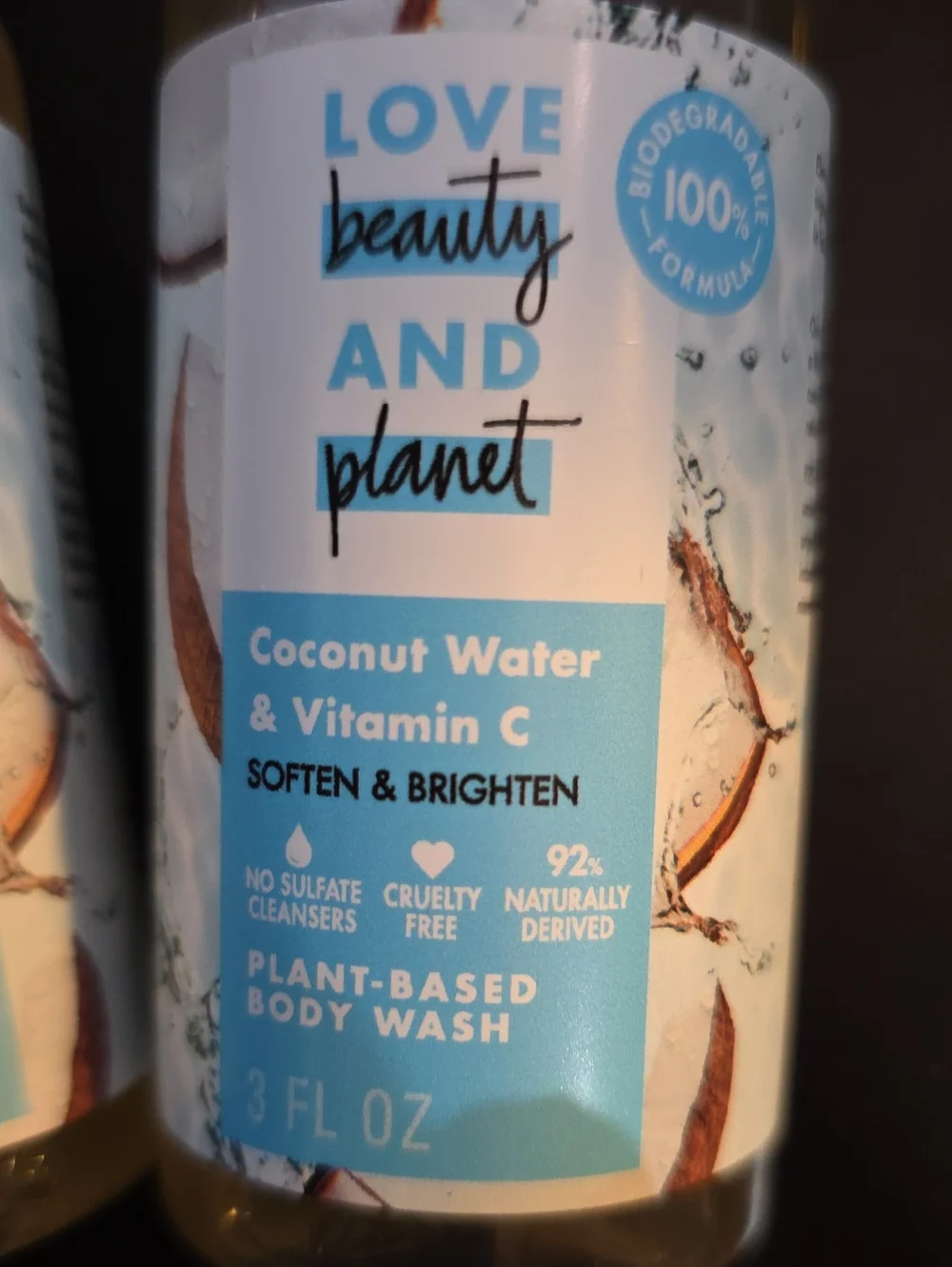 Coconut Water & Vitamin C Body Wash — 2 Bottles Bundle